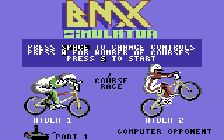 BMX Simulator screenshot 4 for Commodore 64